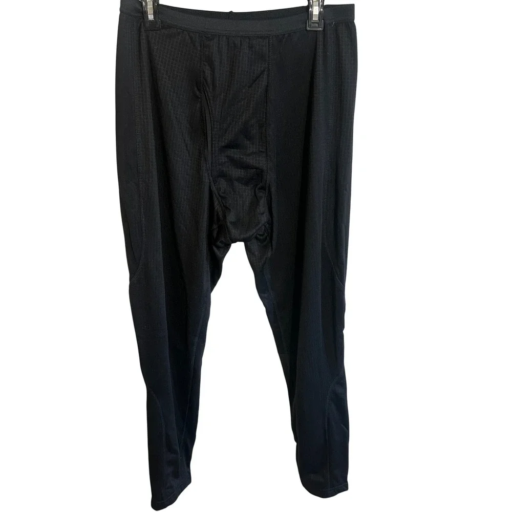 Condor Base II Midweight Drawer Mens XXL Black Grid Fleece Thermal Outdoor Pants